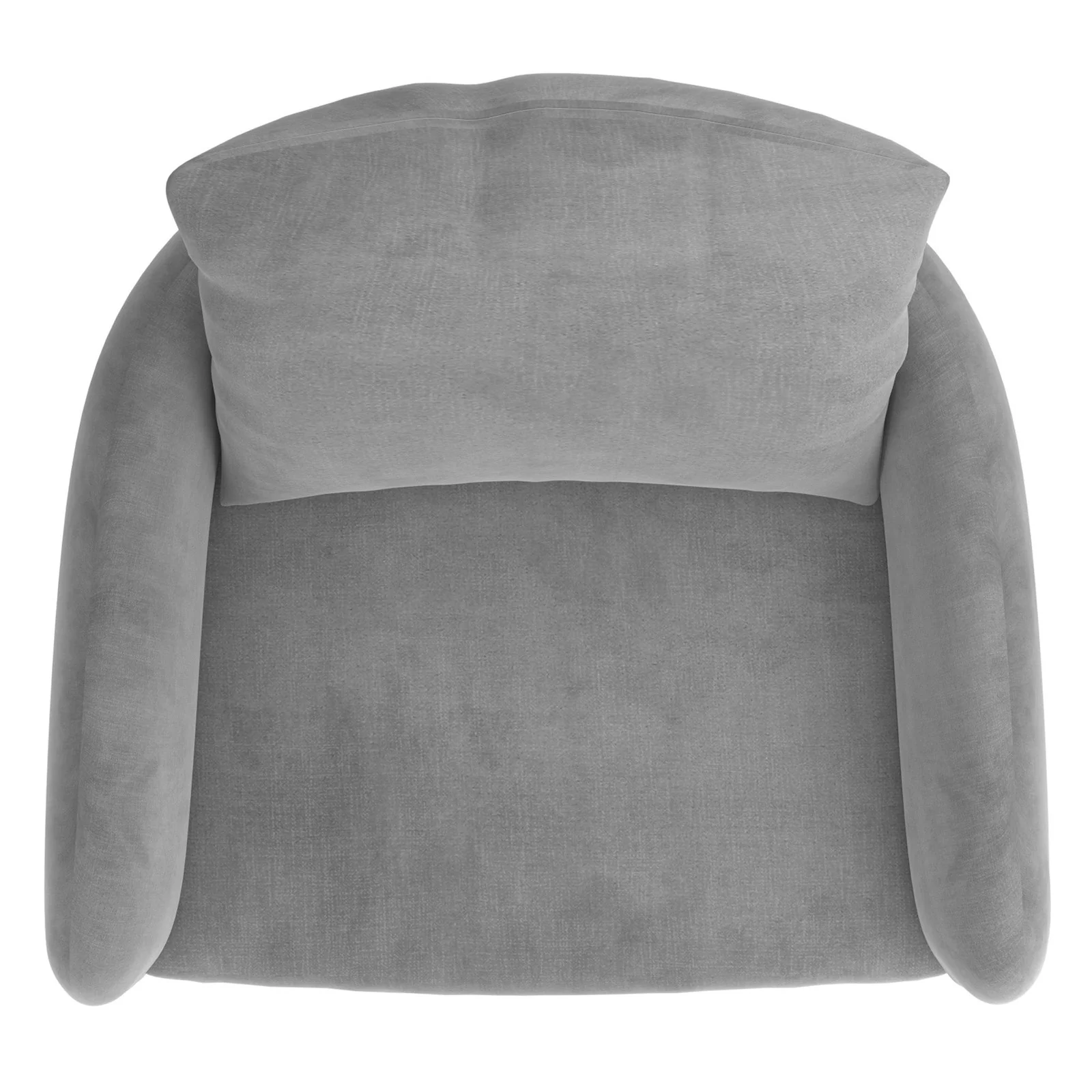 Worldwide Home Furnishings Petrie-Accent Chair-Grey Accent Chair 403-556GY/BK - Image 6