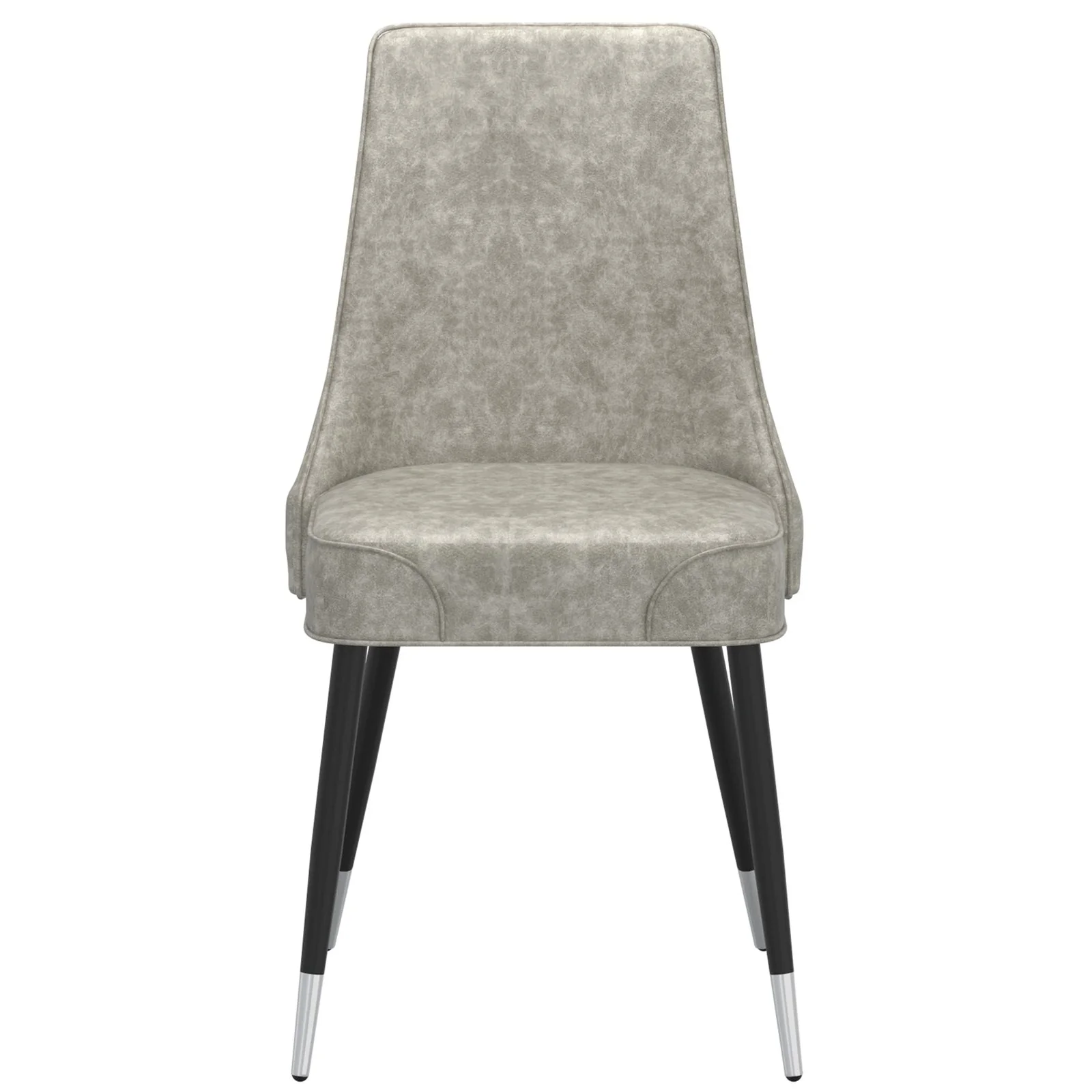 Worldwide Home Furnishings Silvano-Side Chair-Vintage Lt Grey Side Chair, Set Of 2 202-429LT - Image 6