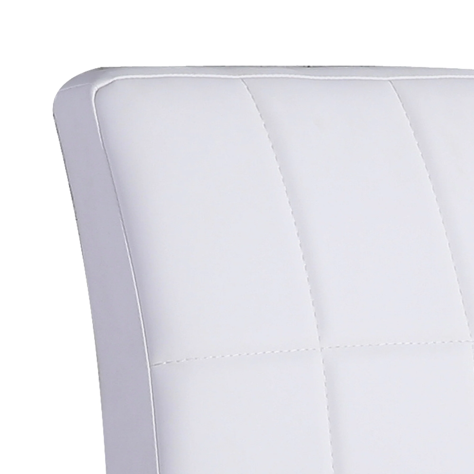 Worldwide Home Furnishings Solara Ii-Side Chair-White Side Chair, Set Of 4 202-160WT - Image 5