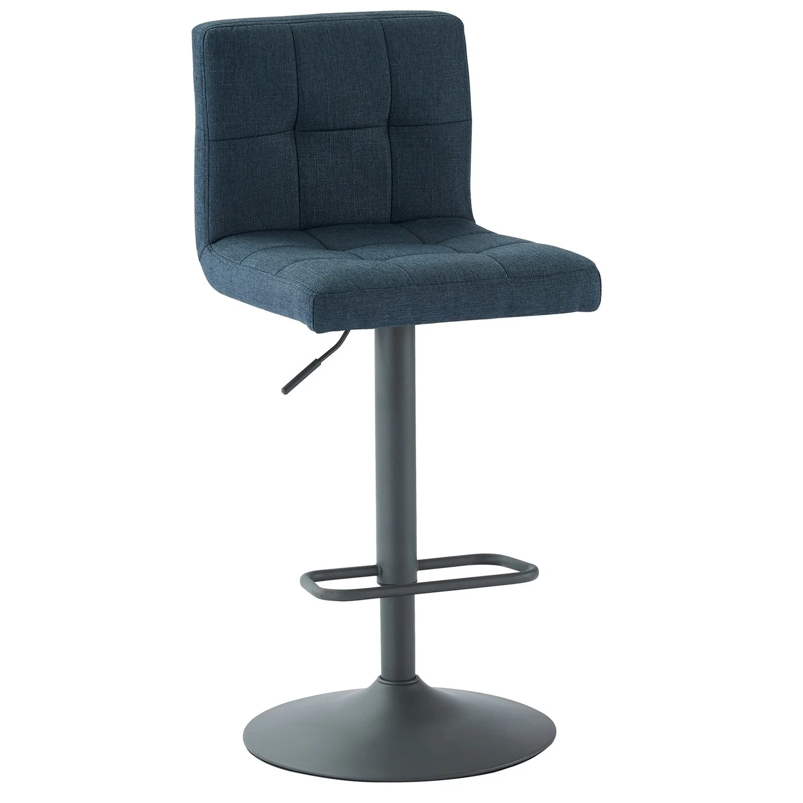 Worldwide Home Furnishings Sorb-Air Lift Stool-Blue Grey Adjustable Air-Lift Stool, Set Of 2 203-327BLU - Image 3
