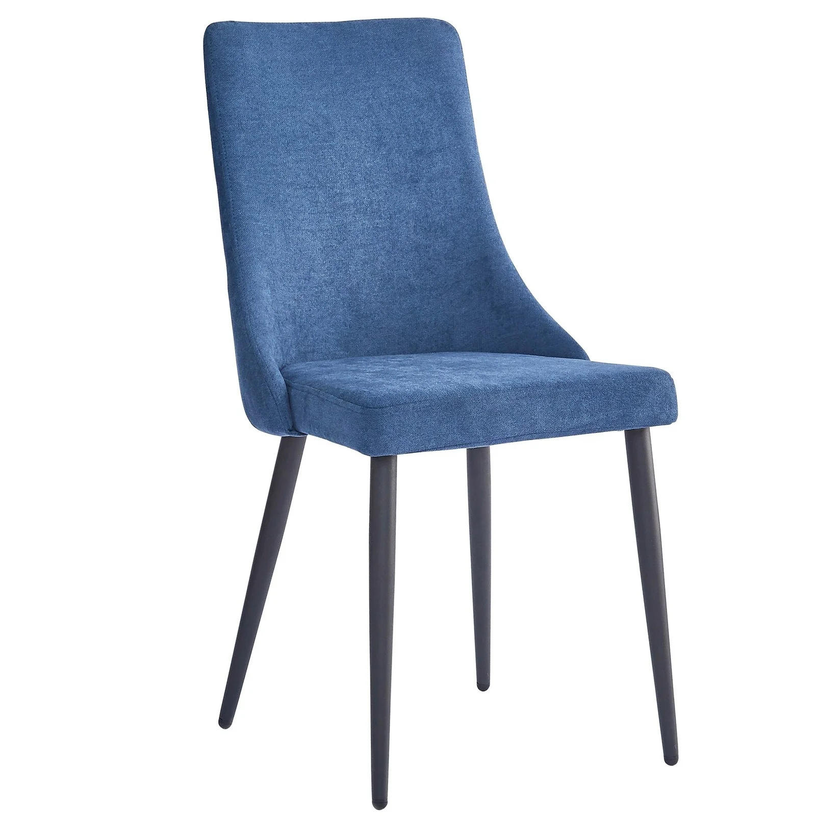 Worldwide Home Furnishings Venice-Side Chair-Blue Side Chair, Set Of 2 202-536BLU - Image 2