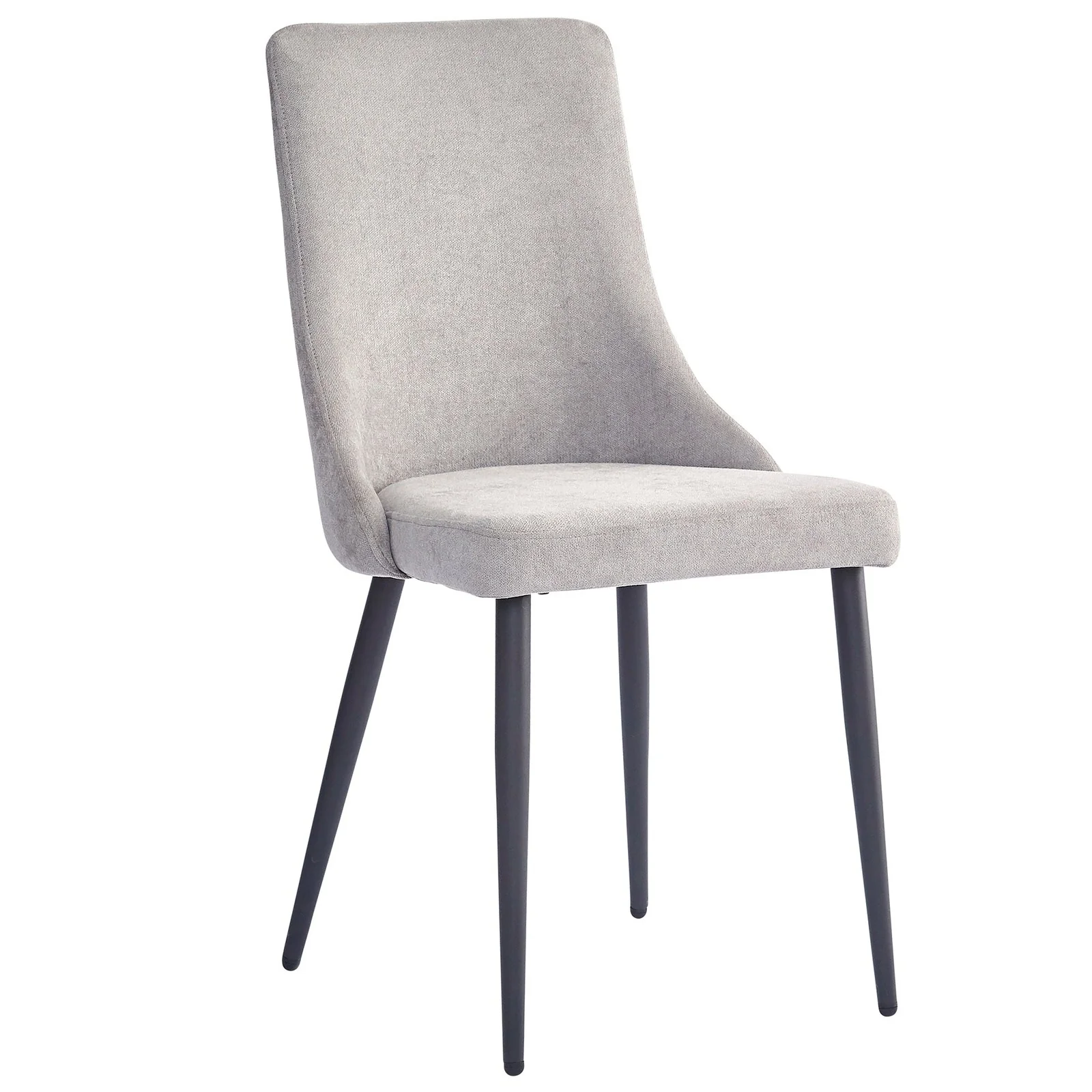 Worldwide Home Furnishings Venice-Side Chair-Grey Side Chair, Set Of 2 202-536GRY - Image 2