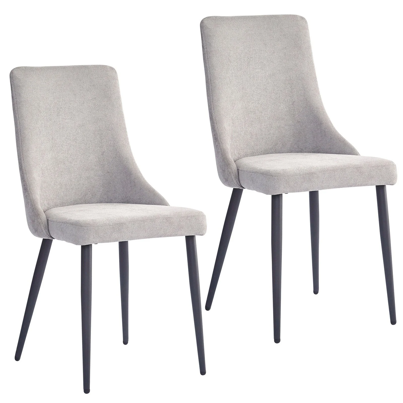 Worldwide Home Furnishings Venice-Side Chair-Grey Side Chair, Set Of 2 202-536GRY - Image 7