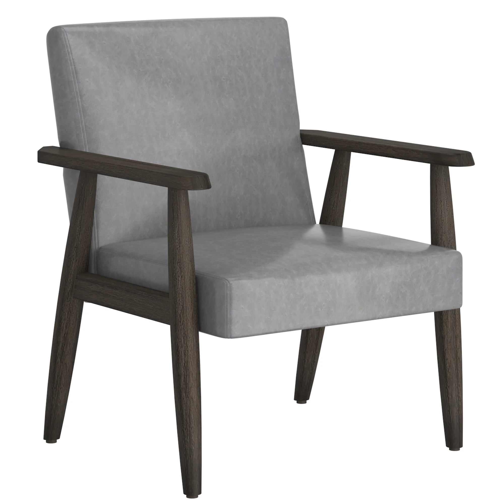 Worldwide Home Furnishings Wilder-Accent Chair-Grey Accent Chair 403-589GY - Image 2