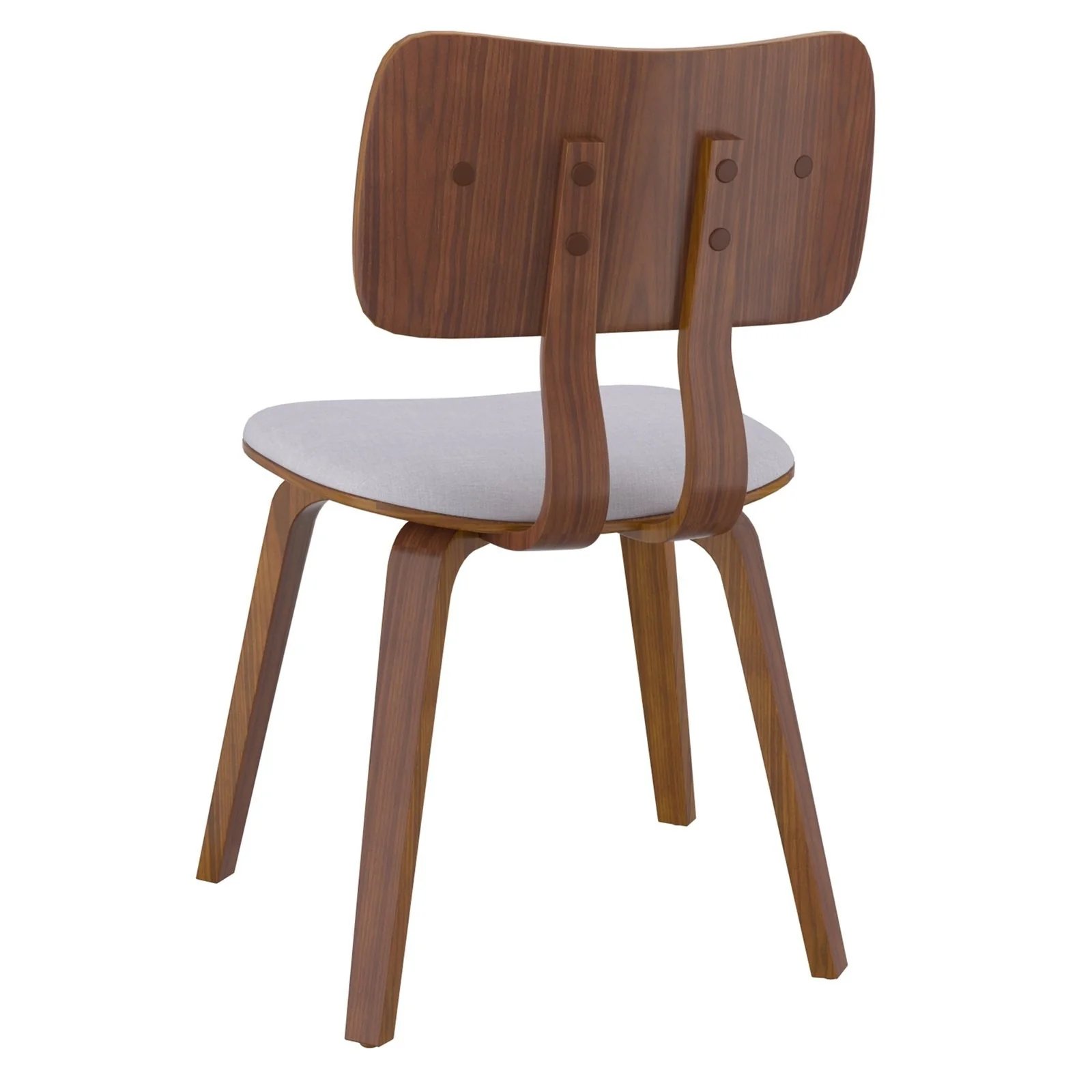 Worldwide Home Furnishings Zuni-Side Chair-Grey Fabric Side Chair, Fabric 202-581GY - Image 3