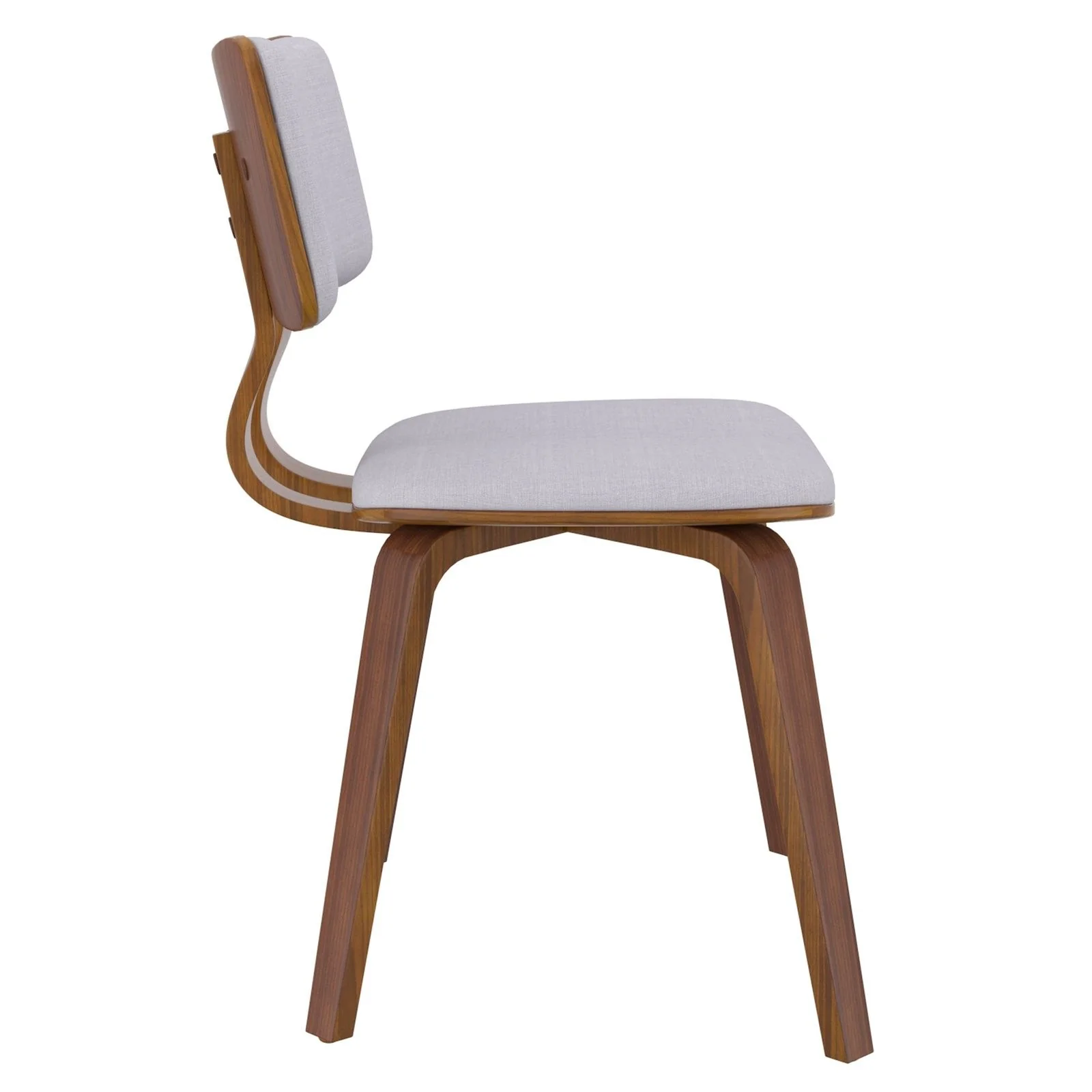 Worldwide Home Furnishings Zuni-Side Chair-Grey Fabric Side Chair, Fabric 202-581GY - Image 5