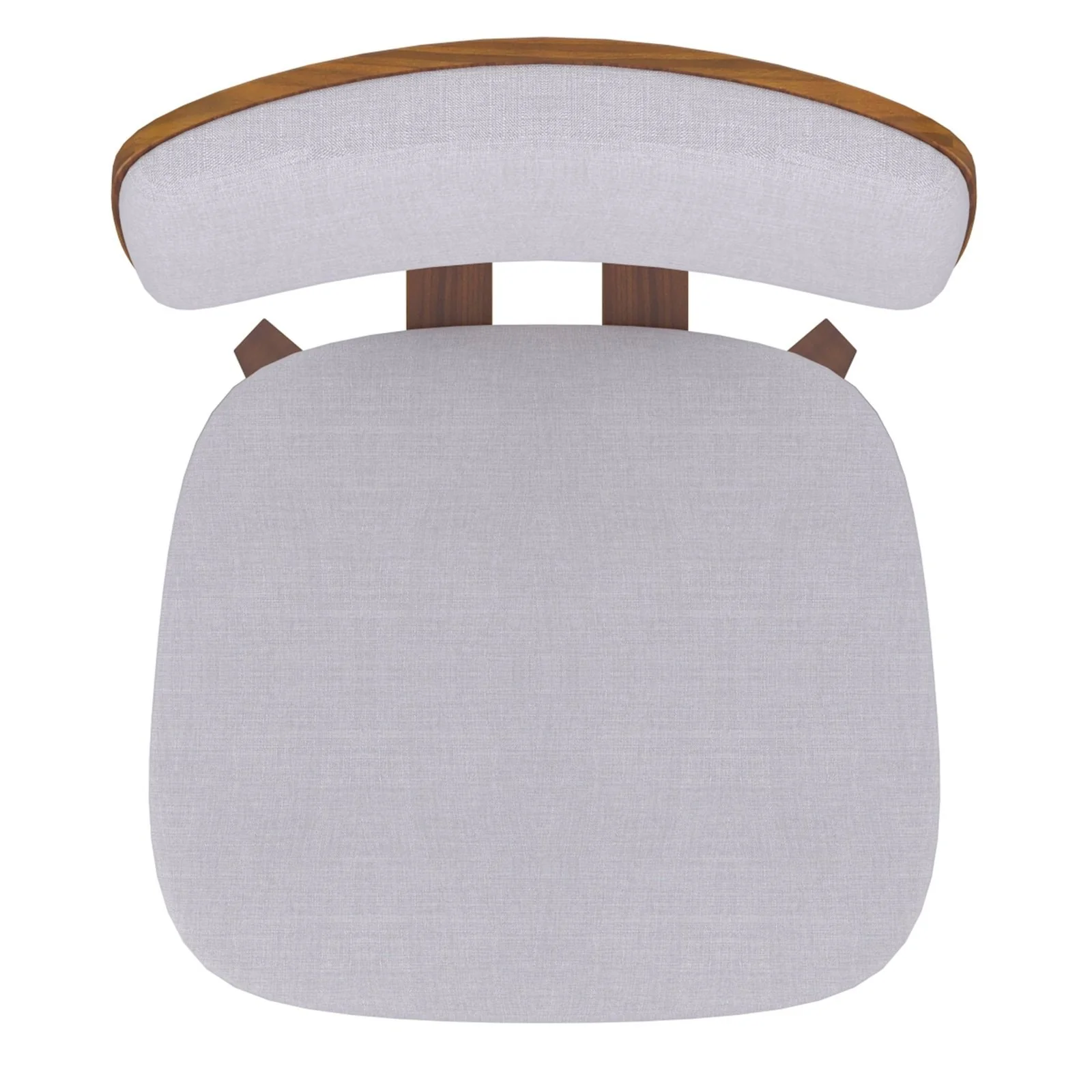 Worldwide Home Furnishings Zuni-Side Chair-Grey Fabric Side Chair, Fabric 202-581GY - Image 7