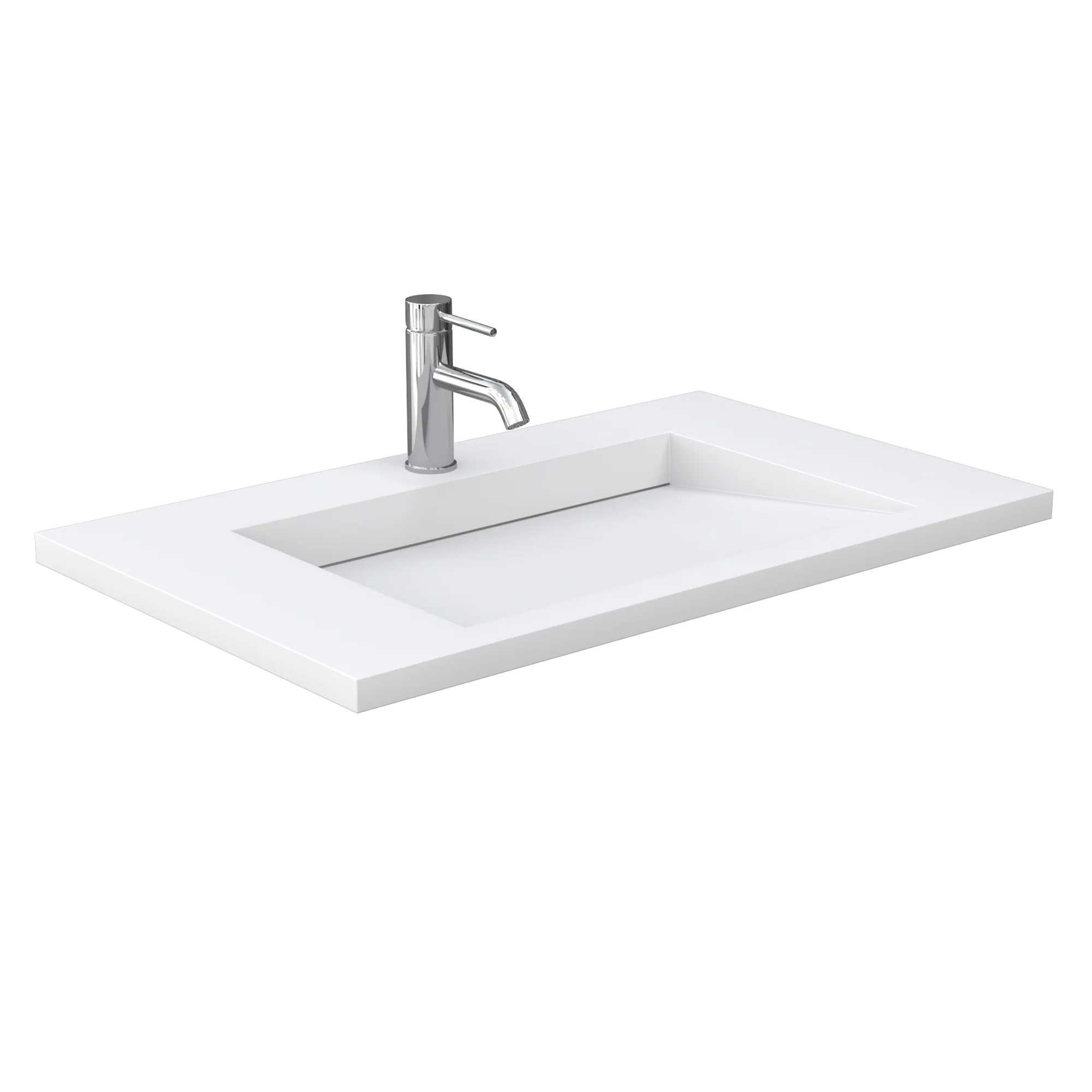 Wyndham Collection Miranda 36 Inch Single Bathroom Vanity in White - Image 14
